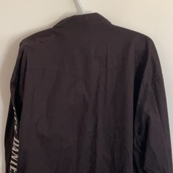 Wrangler Black Casual Button Down Shirt jack Daniel’s western - Picture 6 of 6